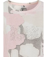 Olsen Women's Long Sleeve Pastel Camo T-Shirt