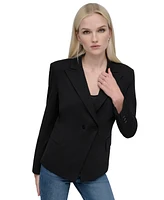 Dkny Jeans Women's Two-Button Fitted Blazer