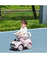 Simplie Fun Toddler Ride on Toy, Foot to Floor Sliding Car with Horn, Working Steering Wheel & No Tip Anti-Over