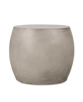 Edmonton Concrete Side Table: Modern Outdoor Style, No Assembly