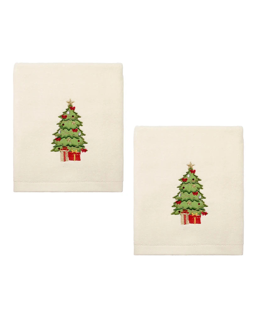 Avanti Trees Hand Towel Set, 28" x 16"