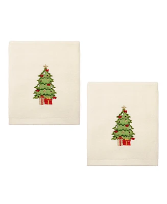 Avanti Trees Hand Towel Set, 28" x 16"