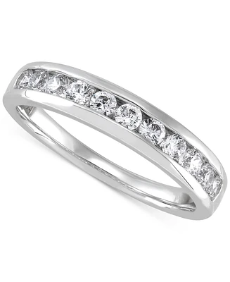 Grown With Love Certified Lab Diamond Channel-Set Band (1/2 ct. t.w.) 14k Gold