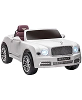 Bentley Mulsanne 12V Ride on Car, Battery Powered Car with Remote Control, Suspension, Startup Sound, Led Lights, MP3, Horn, Music, Forward and Backwa