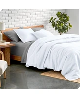 Bare Home Linen Duvet Cover Set King/California King