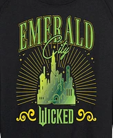 Hybrid Apparel Plus Wicked Emerald City Graphic Pullover T-Shirt