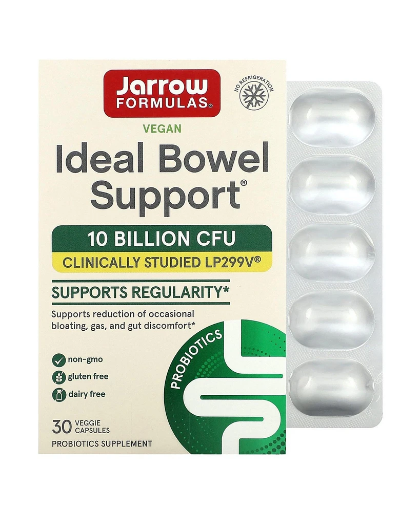 Jarrow Formulas Nutrition Ideal Bowel Support 10 Billion Cfu