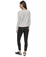 Dkny Jeans Women's Studded Crewneck Sweater - IVY