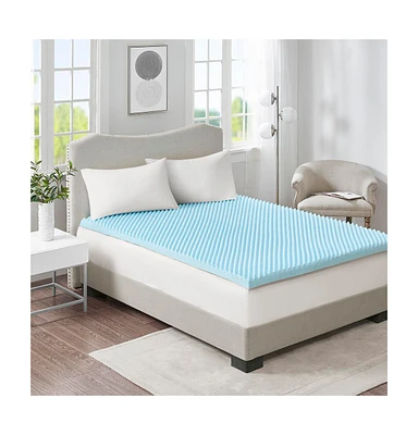 Streamdale Furniture All Season Reversible Hypoallergenic Cooling Mattress Topper