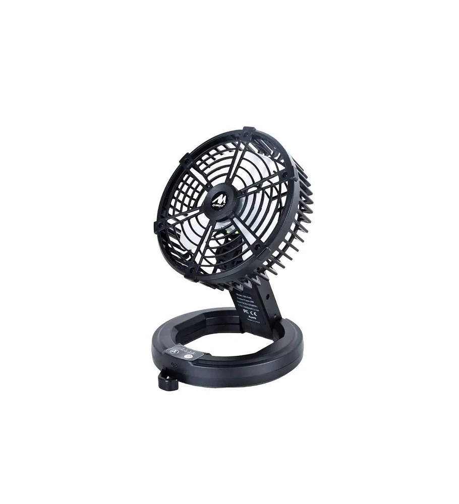 Ayamaya AeroChill Hanging & Standing Fan - Rechargeable with Built-in Led Light