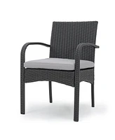 Streamdale Furniture Cordoba Kd Pe Wicker Dining Chair