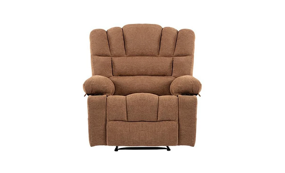 Slickblue Massage Recliner Chair Sofa with Heating and Vibration Ultimate Relaxation Furniture