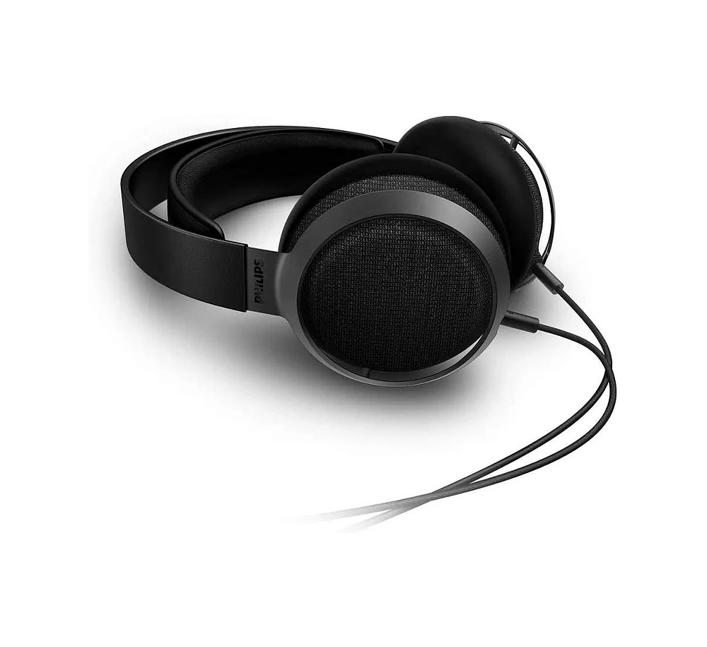 Philips Fidelio Studio Monitor Wired Headphones, Recording/Mixing, Multi-Layer 50mm Diaphs, Hi-Res Studio Headset, Premium Finish, detach 3.5mm