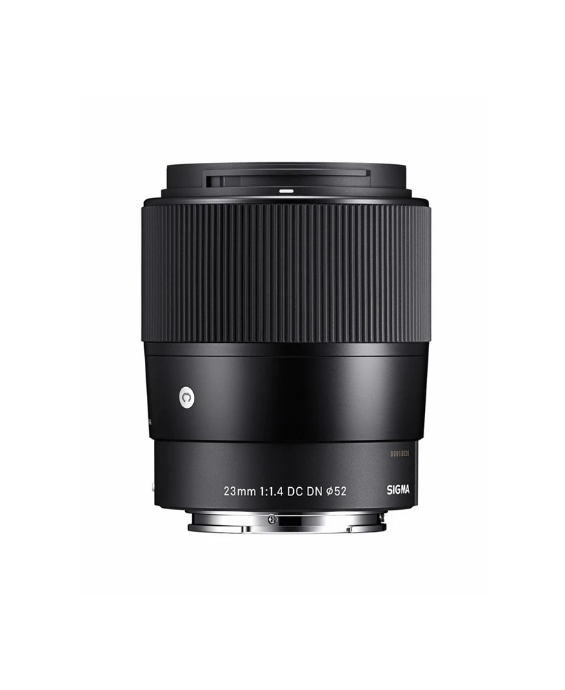 Sigma 23mm F1.4 Dc Dn Contemporary Series Large Aperture Lens for Sony E Mount