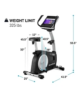 NordicTrack Commercial Series Vu 29 iFIT-enabled Recumbent Exercise Bike with 14 inch Touchscreen