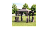 Slickblue Patio Gazebo for Outdoor Shelter and Stylish Entertaining Spaces