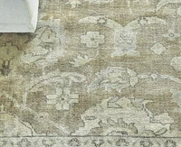 Exquisite Rugs Antique Weave Oushak 2001 4'x6' Area Rug