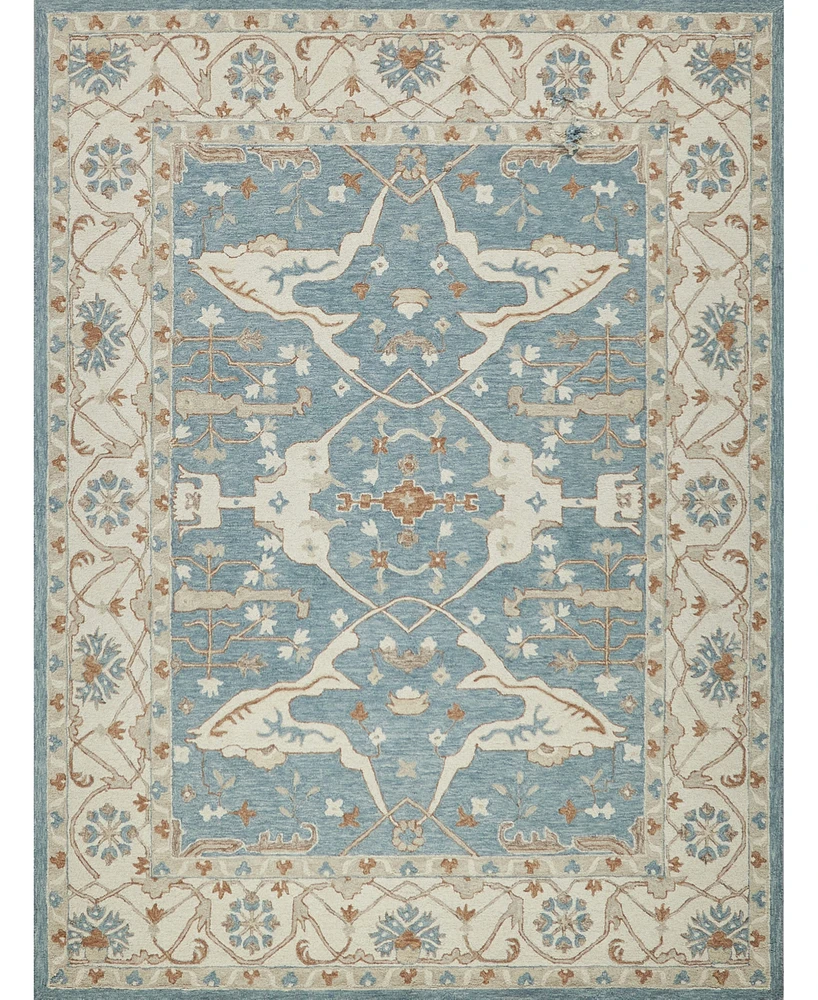 Exquisite Rugs Claremont Oushak 6831 5'x8' Area Rug