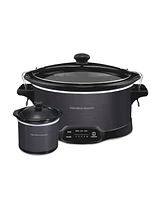 Hamilton Beach 7 Quart Programmable Stay or Go Slow Cooker