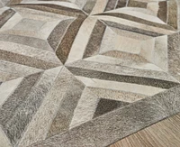 Exquisite Rugs Natural Hide 5'x8' Area Rug
