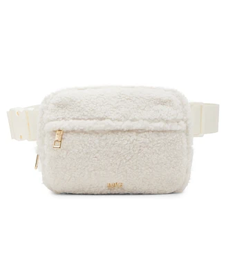 Madden Girl Wrens Sherpa Fanny Pack Bag