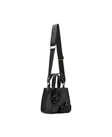 Madden Girl Rosie with Rosettes Mini Tote Bag