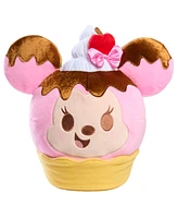 Disney Munchlings Squeeze-a-Munch Large Scented Strawberry Sundae Waffle Bowl Minnie Mouse Plush