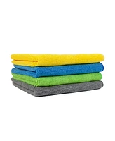 Arkwright Home Silversure Antimicrobial Cleaning Cloths (12 Pack), 12x12 in., Reusable, Multi-Purpose, Color Options