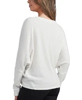 Bcx Juniors' Mohair Dolman-Sleeve Scoop-Neck Top