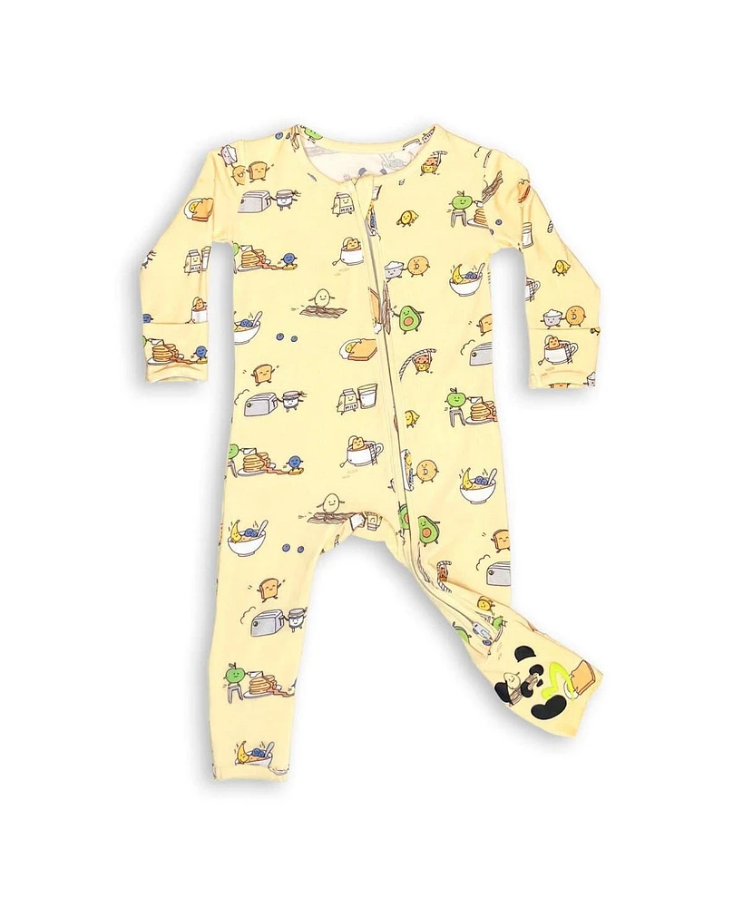 Bellabu Bear Baby Unisex Love You Brunches Convertible Footie