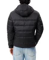 Lacoste Men's Water Repellent Full Zip Puffer Jacket