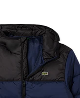 Lacoste Men's Water Repellent Full Zip Puffer Jacket - JB1