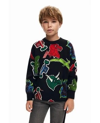 Desigual Boys Boys's Dinosaur hoodie