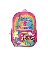 Care Bears Love All Youth Girl's 2-Piece 16" Backpack & Lunch Kit Combo Set