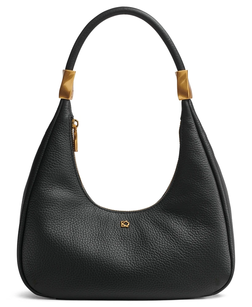 Donna Karan New York Quogue Leather Small Hobo Shoulder