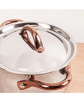 BergHOFF Ouro Gold 18/10 Stainless Steel 9.5" Stockpot with Ss Lid