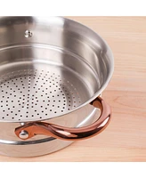 BergHOFF Ouro Gold 18/10 Stainless Steel 10" Steamer Insert, Two Side Handles