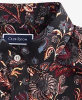 Club Room Men's Eden Short Sleeve Button-Front Floral Print Shirt, Exclusively at Macy's