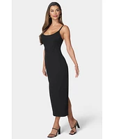 Bebe Women's Rib Tank Maxi Dress