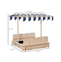 Slickblue Kids Sandbox for Creative Outdoor Play – Sturdy Design, Spacious Area, and Easy to Clean