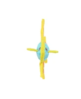 DuraForce Jr Angel Fish Durable Plush Squeaky Dog Toy