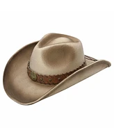 Peter Grimm Zared Ultra Felt Band Buckle Western Drifter Hat