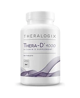 Theralogix Thera-d 4000 Vitamin D Supplement - 4,000 Iu (100 mcg) Vitamin D3 - 90-Day Supply - Immune Support Supplement for Women & Men