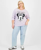 Disney Trendy Plus Minnie Mouse Graphic Sweatshirt