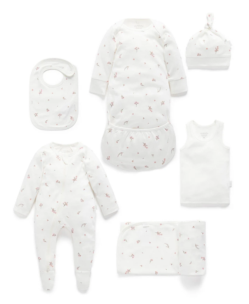 Purebaby Baby Girls Newborn Hospital Pack