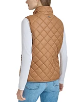 Andrew Marc Sport Women's Reversible Sherpa Quilted Vest