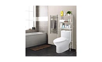 Slickblue 3-Tier Toilet Bathroom Rack for Space-Saving Storage and Organization