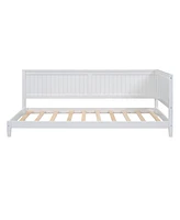 Slickblue Twin Size Wood Daybed/Sofa Bed for Versatile Living