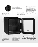 Cooluli Decor 1.7 cuft Glass Beverage Cooler