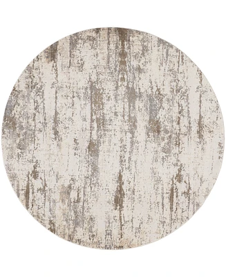 Feizy Parker 3719F 7'9"x7'9" Round Area Rug